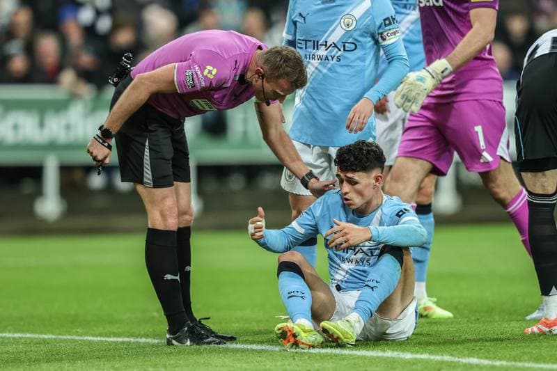 Football. Premier League. Newcastle United - Manchester City. 21.11.2025