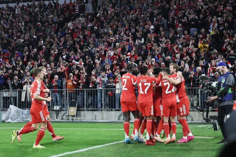 Football. UEFA Champions League. Bayern Munich - Club Brugge. 22.10.2025