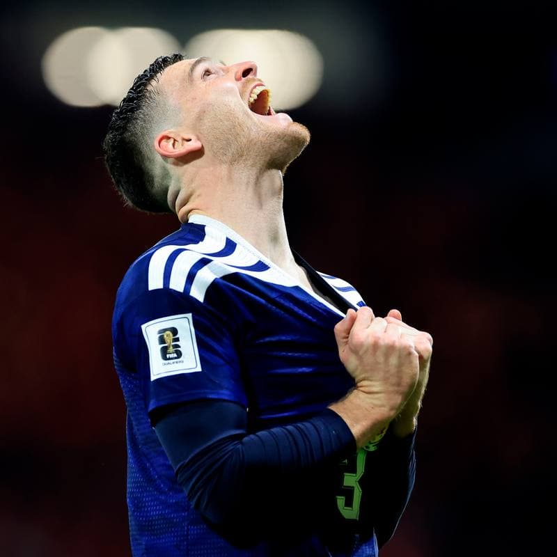 Football. 2026 FIFA World Cup Qualifiers. Scotland - Denmark. 18.11.2025