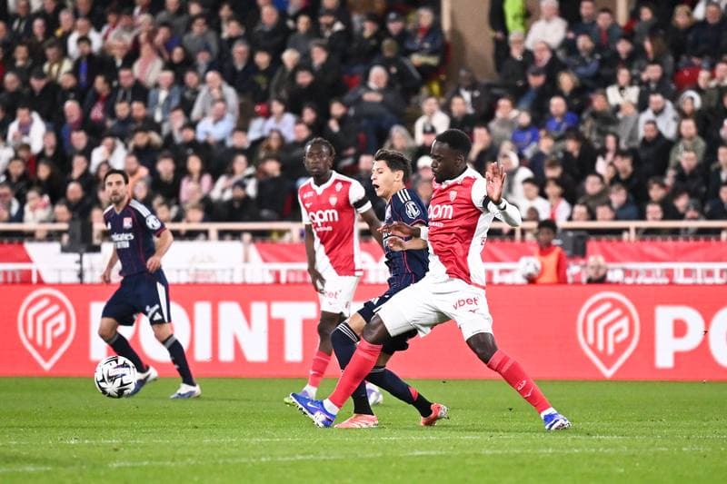 Football. Ligue 1 McDonald's. AS Monaco - Olympique Lyonnais. 03.01.2026