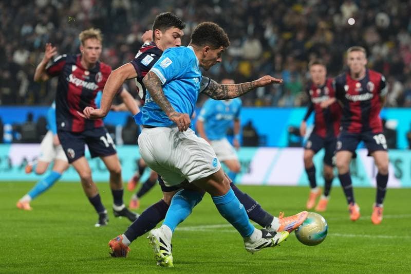 Football. EA Sports FC Supercup. Napoli - Bologna. 22.12.2025