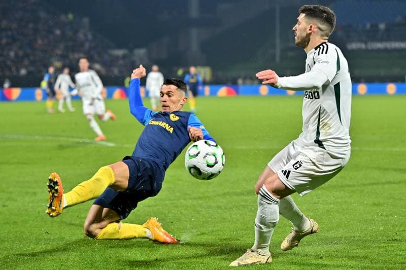 Football. UEFA Conference League. Celje - Legia Warsaw. 06.11.2025
