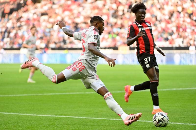 Football. Ligue 1 McDonald's. OGC Nice - Olympique Lyonnais. 18.10.2025