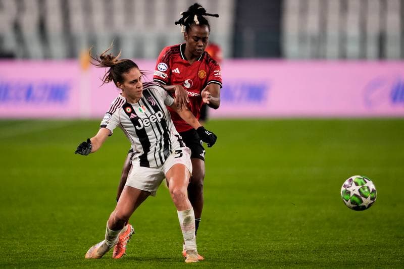 Football. UEFA Women's Champions League. Juventus Women - Manchester United Women Football Club. 17.12.2025