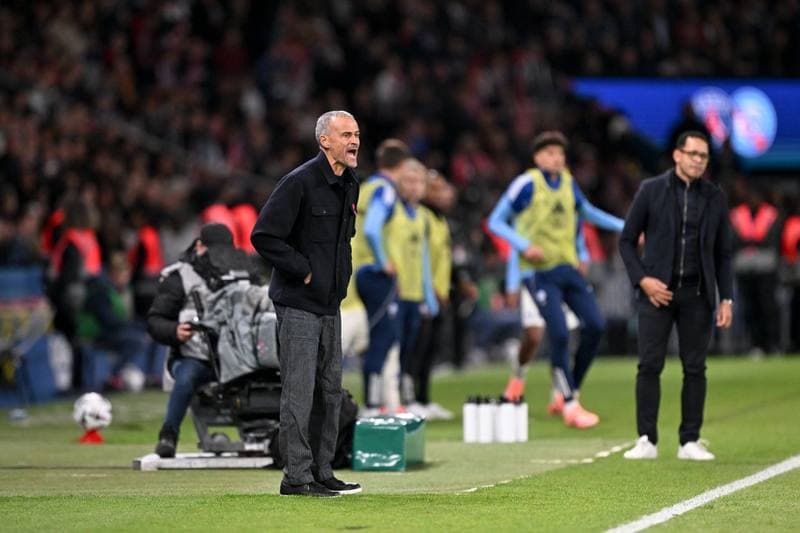 Football. Ligue 1. Paris Saint-Germain - RC Strasbourg Alsace. 17.10.2025