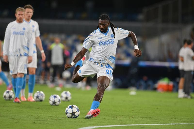 Football. UEFA Champions League. Napoli - Sporting CP. 01.10.2025