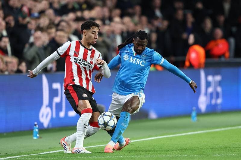 Football. UEFA Champions League. PSV Eindhoven - Napoli. 21.10.2025