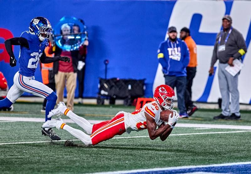 Football. NFL. Kansas City Chiefs - New York Giants. 21.09.2025