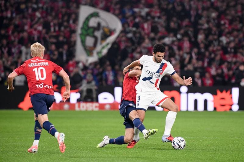 Football. Ligue 1. Lille OSC - Paris Saint-Germain. 05.10.2025