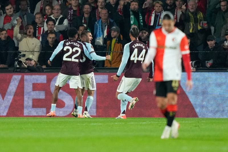 Football. Europa League. Feyenoord - Aston Villa. 02.10.2025