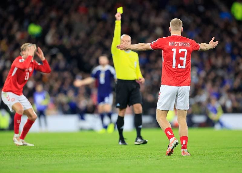 Football. 2026 FIFA World Cup Qualifiers. Scotland - Denmark. 18.11.2025