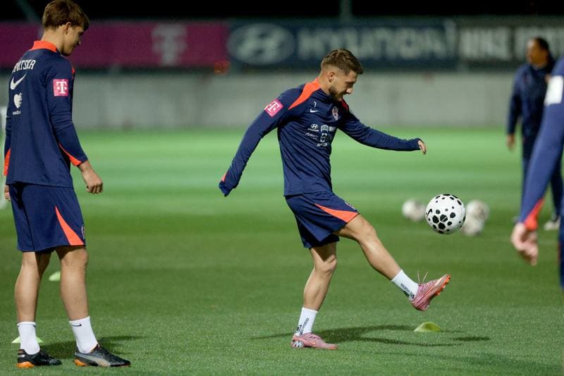 Football. Croatia. Training. 10.11.2025