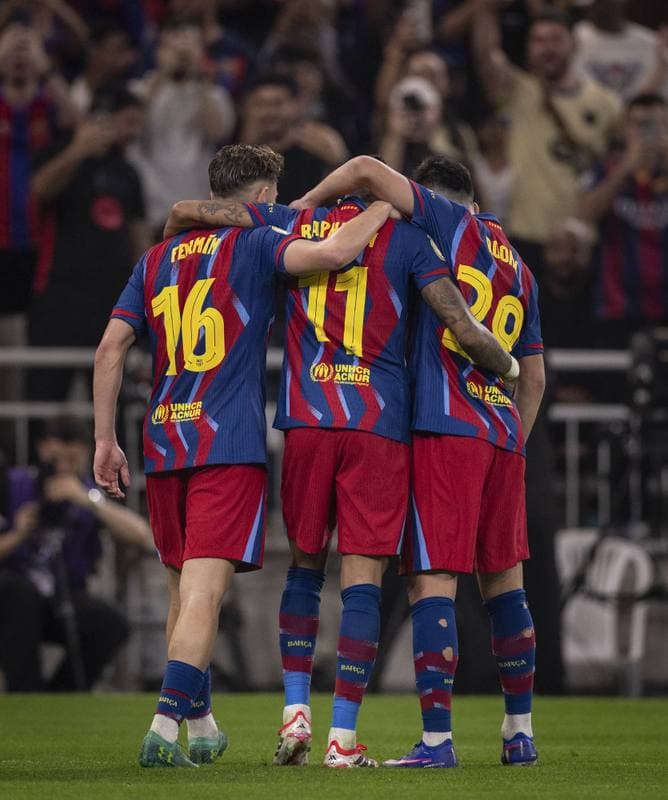 Football. Spanish Supercup. Barcelona - Athletic Club. 07.01.2026