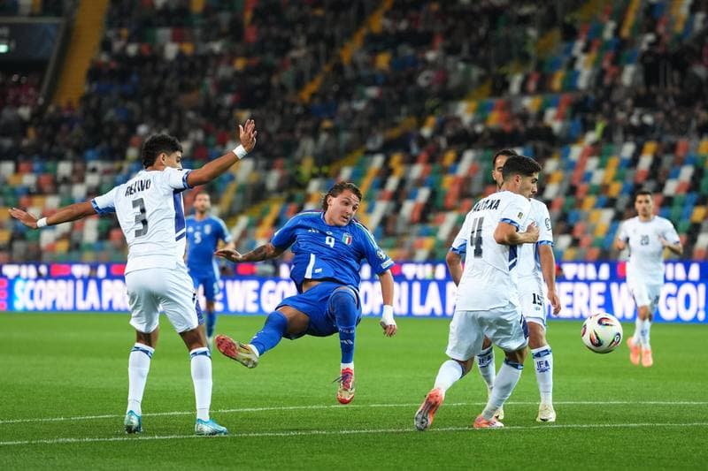 Football. 2026 FIFA World Cup Qualifiers. Italy - Israel. 14.10.2025
