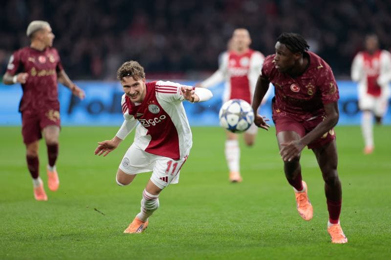 Football. UEFA Champions League. Ajax - Galatasaray. 05.11.2025
