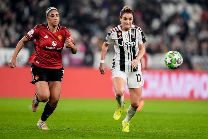 Football. UEFA Women's Champions League. Juventus Women - Manchester United Women Football Club. 17.12.2025
