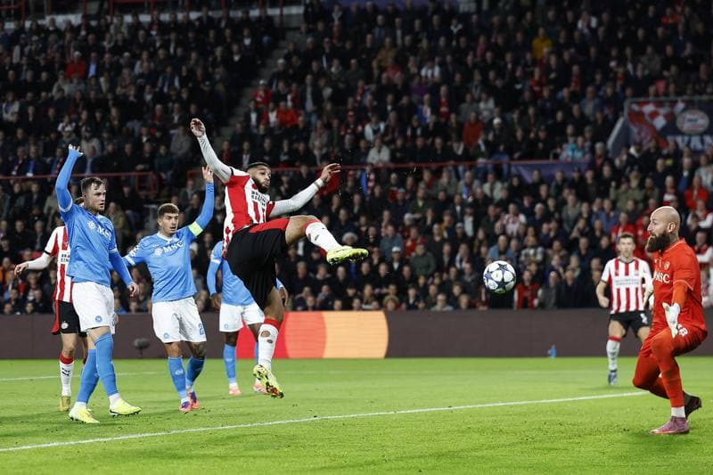 Football. UEFA Champions League. PSV Eindhoven - Napoli. 21.10.2025