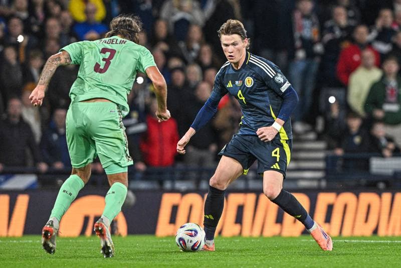 Football. 2026 FIFA World Cup Qualifiers. Scotland - Belarus. 12.10.2025