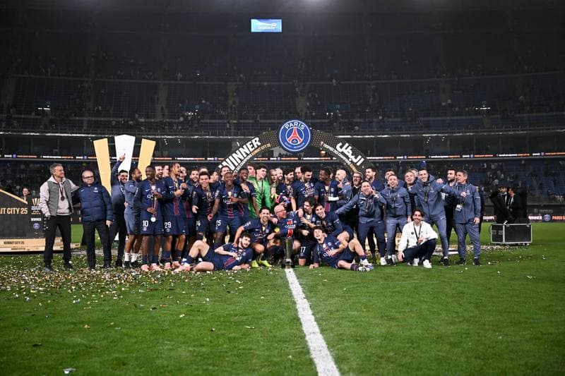 Football. Trophee des Champions. Paris Saint-Germain - Olympique de Marseille. 08.01.2026