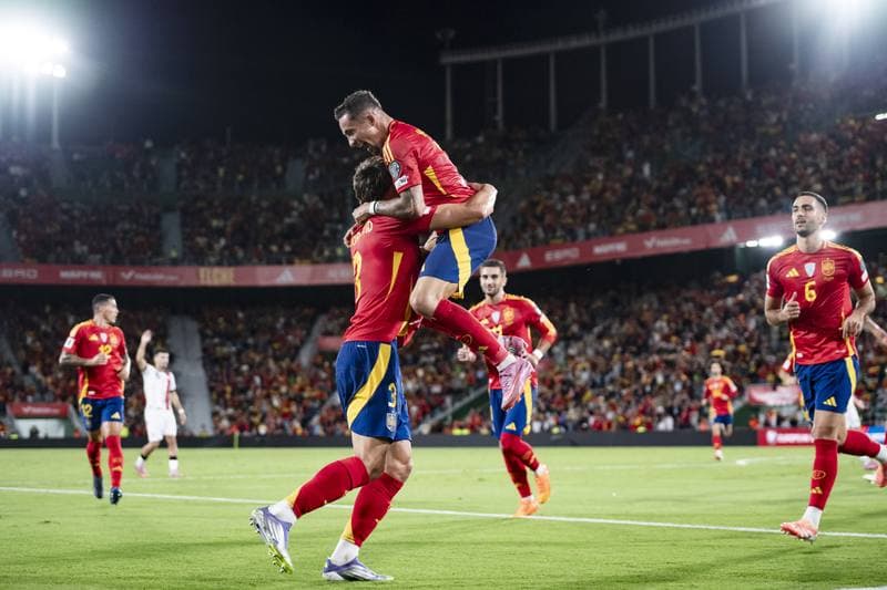 Football. FIFA World Cup Qualifiers. Spain - Georgia. 11.10.2025