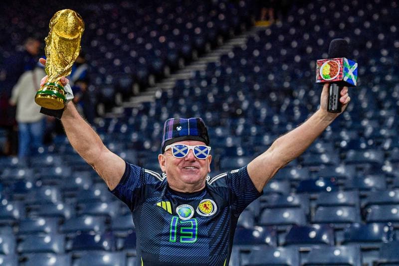 Football. 2026 FIFA World Cup Qualifiers. Scotland - Belarus. 12.10.2025