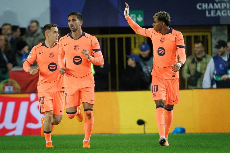 Football. UEFA Champions League. Club Brugge - Barcelona. 05.11.2025