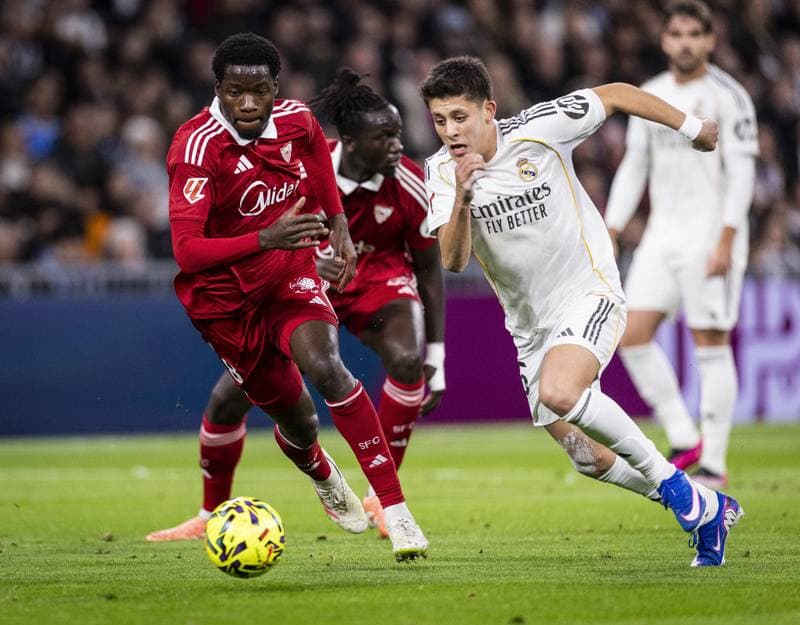 Football. La Liga. Real Madrid - Sevilla. 20.12.2025