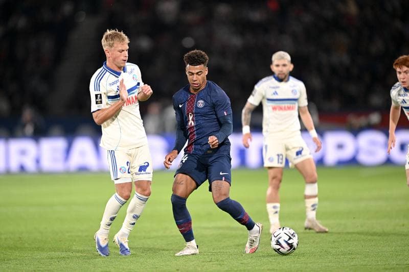 Football. Ligue 1. Paris Saint-Germain - RC Strasbourg Alsace. 17.10.2025