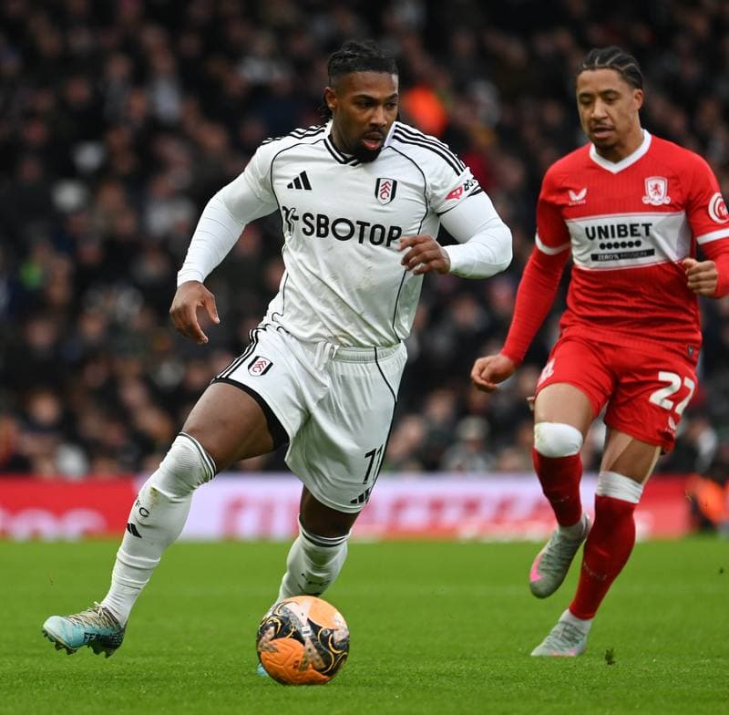 Football. Emirates FA Cup. Fulham - Middlesbrough. 10.01.2026