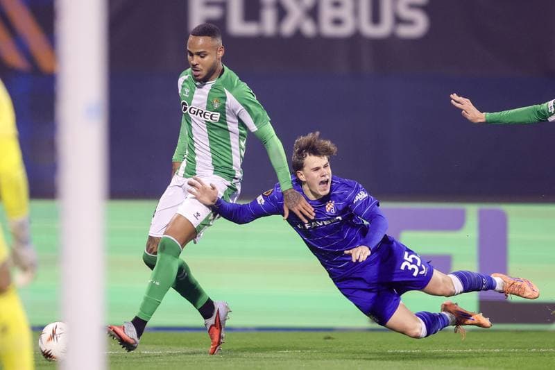 Football. UEFA Europa League. GNK Dinamo - Real Betis. 11.12.2025