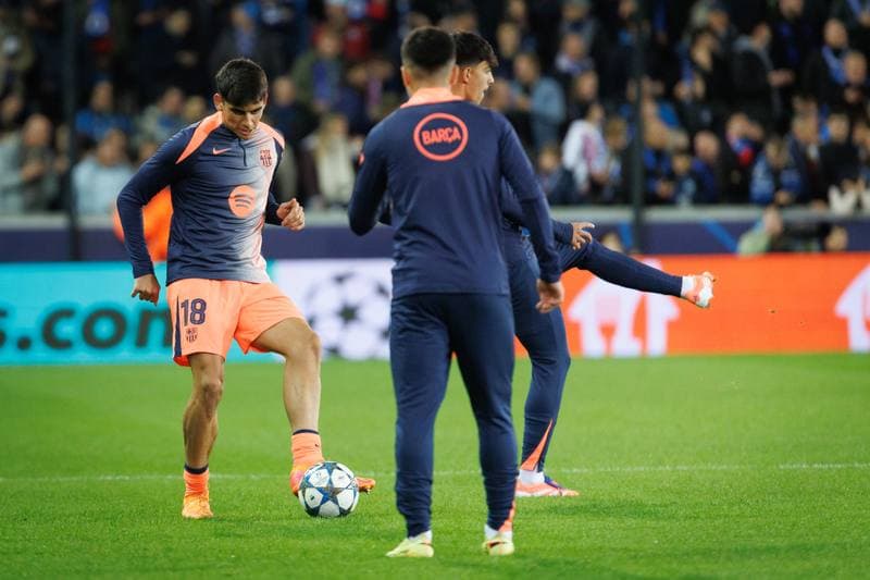Football. UEFA Champions League. Club Brugge - Barcelona. 05.11.2025