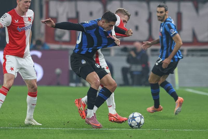 Football. UEFA Champions League. Atalanta - SK Slavia Prague. 22.10.2025