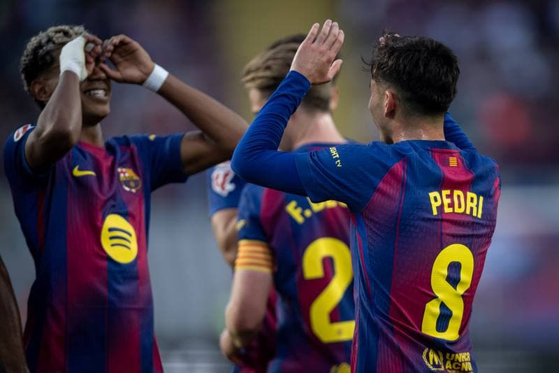 Football. La Liga. FC Barcelona - Girona FC. 18.10.2025