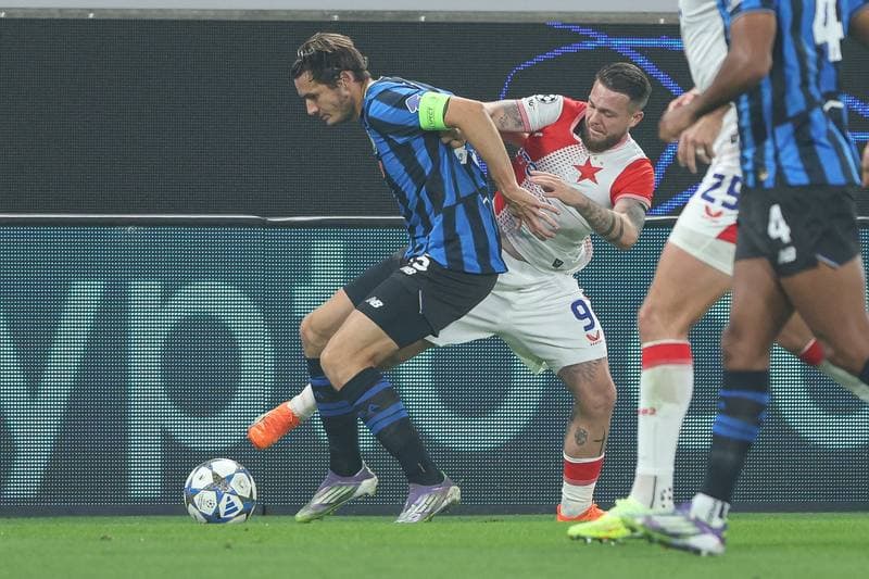 Football. UEFA Champions League. Atalanta - SK Slavia Prague. 22.10.2025