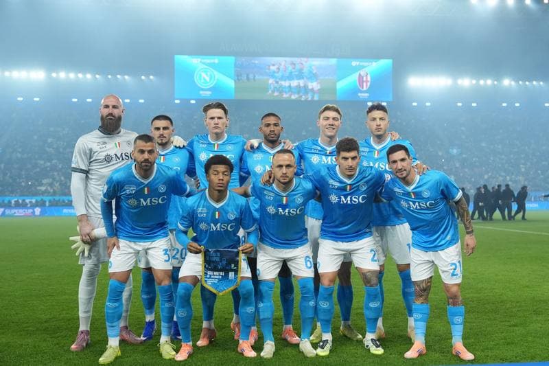 Football. EA Sports FC Supercup. Napoli - Bologna. 22.12.2025