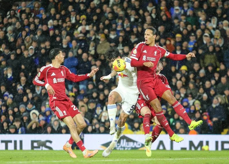 Football. Premier League. Leeds United - Liverpool. 06.12.2025