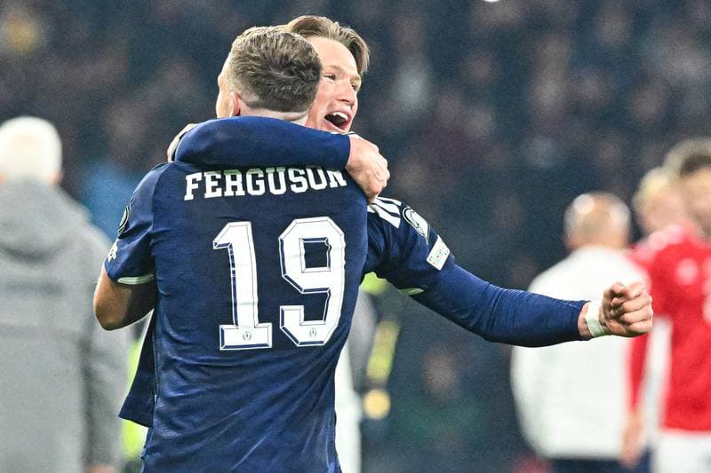 Football. 2026 FIFA World Cup Qualifiers. Scotland - Denmark. 18.11.2025