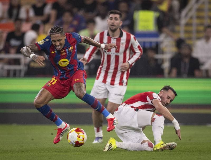 Football. Spanish Supercup. Barcelona - Athletic Club. 07.01.2026