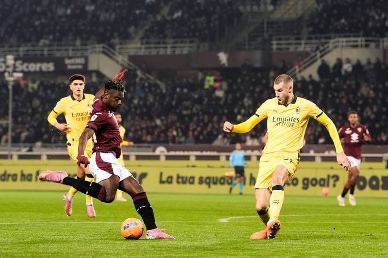 Football. Serie A. Torino - AC Milan. 08.12.2025