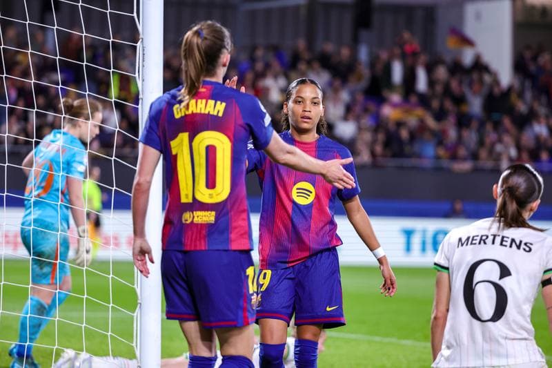 Football. UEFA Women's Champions League. Barcelona - OH Leuven. 12.11.2025