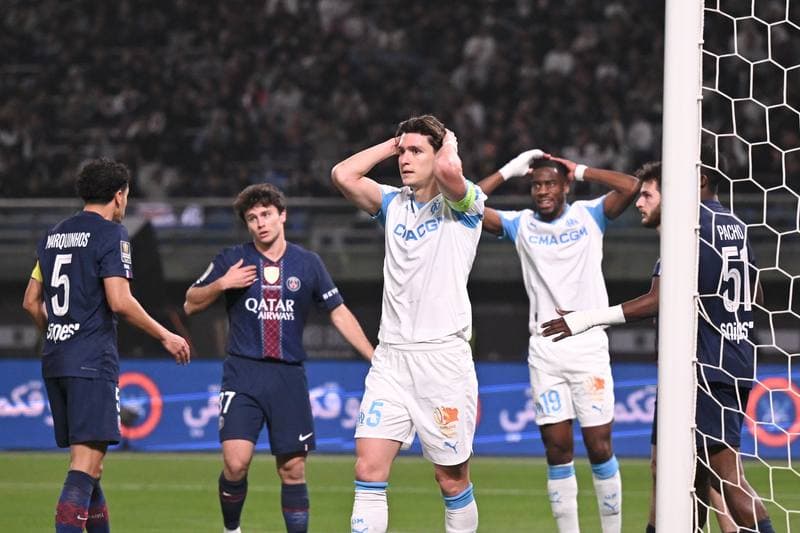 Football. Trophee des Champions. Paris Saint-Germain - Olympique de Marseille. 08.01.2026