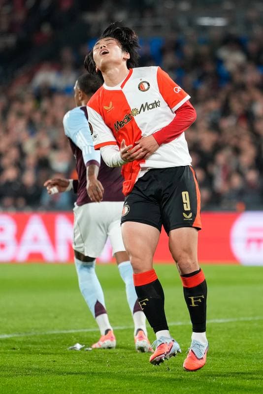 Football. Europa League. Feyenoord - Aston Villa. 02.10.2025