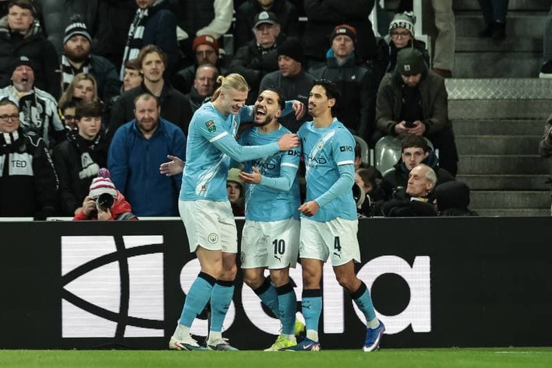 Football. Carabao Cup Semi-Final. Newcastle United - Manchester City. 13.01.2026