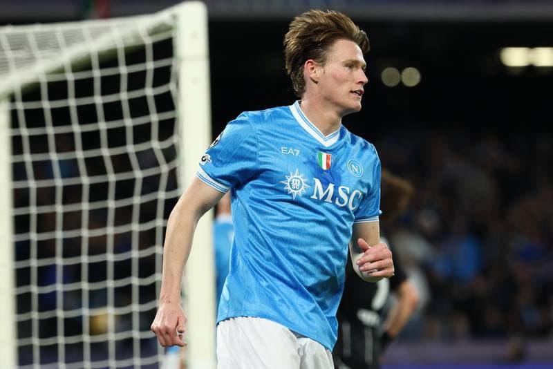 Football. UEFA Champions League. SSC Napoli - Eintracht Frankfurt. 04.11.2025