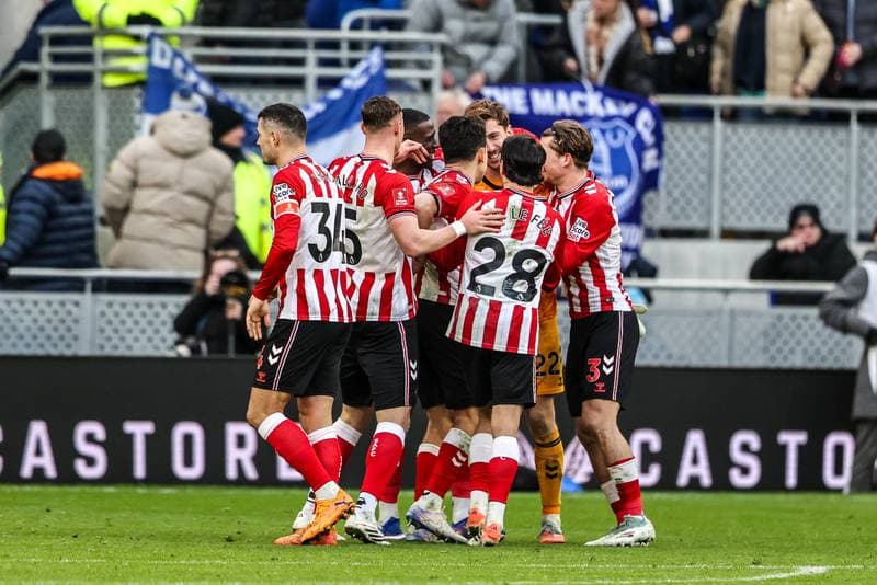 Football. Emirates FA Cup. Everton - Sunderland. 10.01.2026