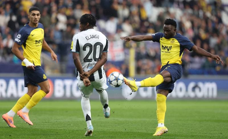 Football. UEFA Champions League. Royale Union Saint-Gilloise - Newcastle United. 01.10.2025