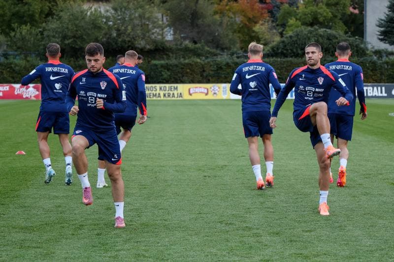 Football. Croatia. Training. 07.10.2025