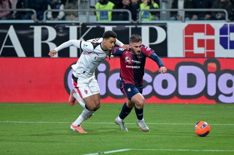 Football. Serie A. Cagliari - AC Milan. 02.01.2026