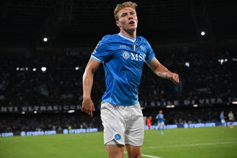 Football. UEFA Champions League. Napoli - Sporting CP. 01.10.2025