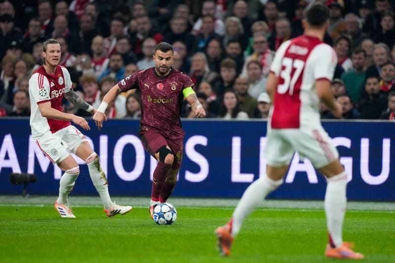 Football. UEFA Champions League. Ajax - Galatasaray. 05.11.2025